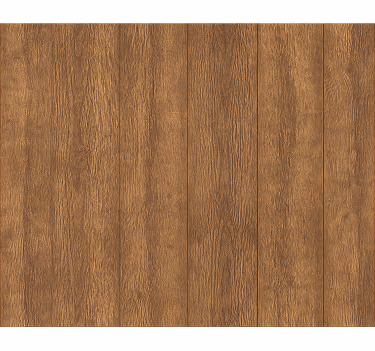 Tapet lemn plăci din nuc rustic - TenStickers