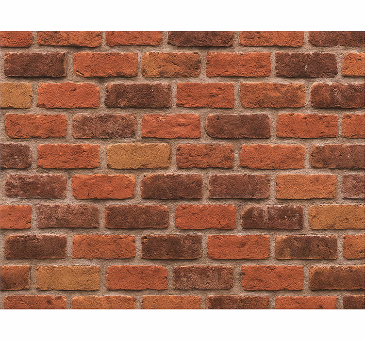 Tapet dormitor piatră cărămidă rustică - TenStickers
