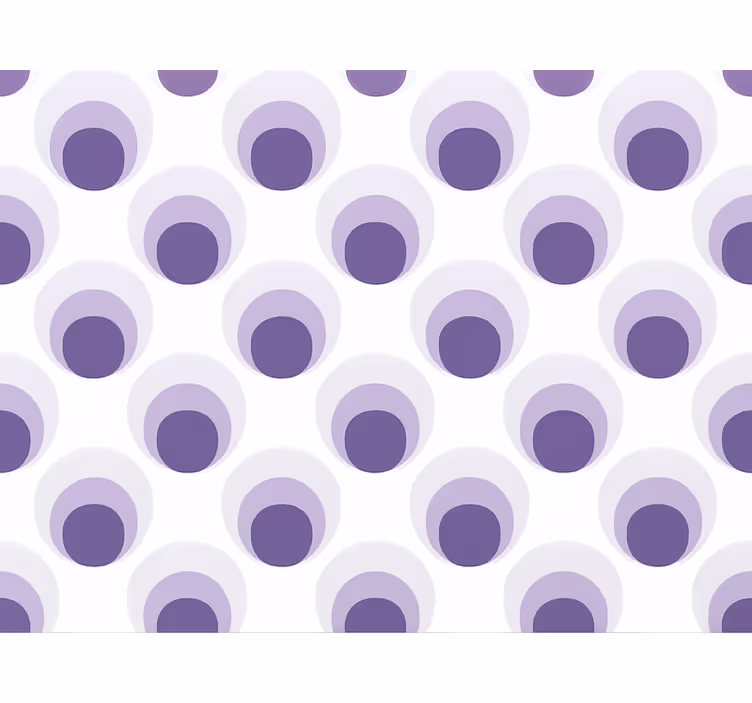 Tapet camera de zi design straturi cercuri mov - TenStickers