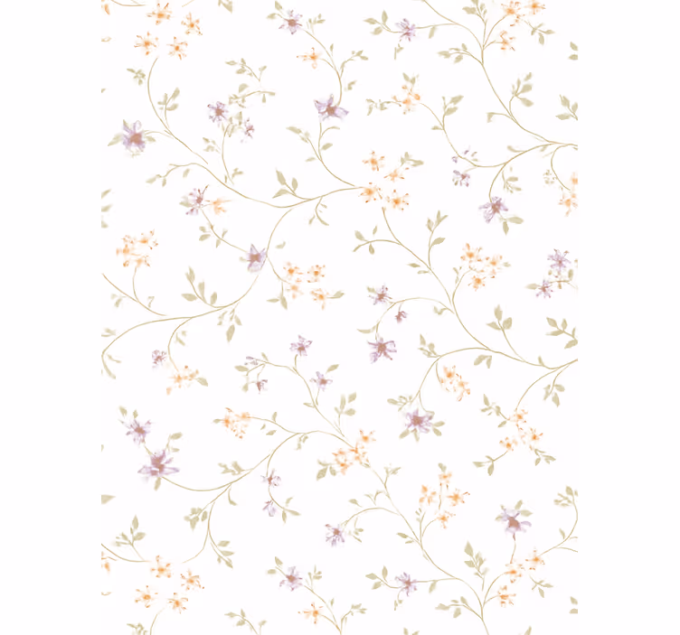 Tapet copii design floral simplu - TenStickers