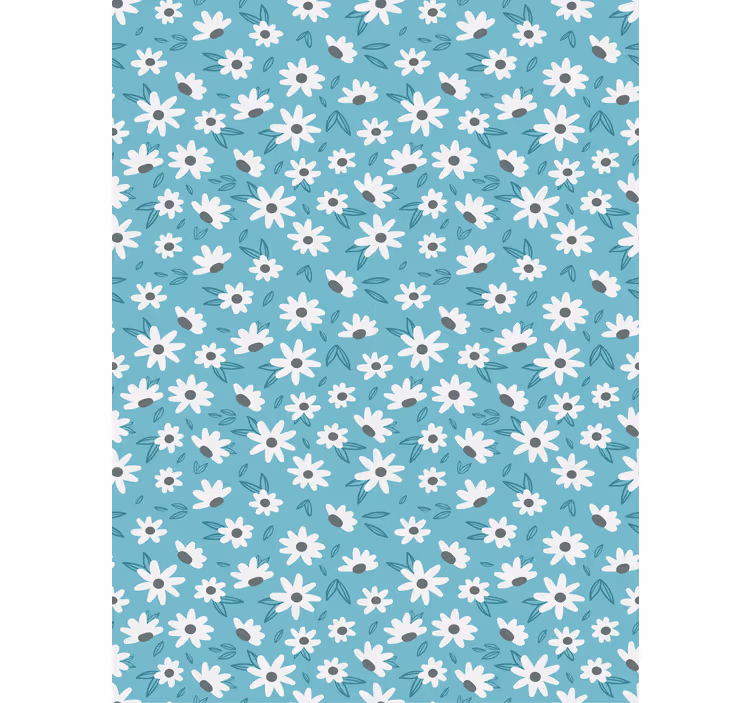 Tapet floral flori stil bunica - TenStickers