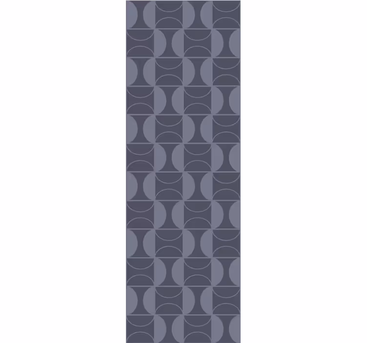 Tapet dormitor design albastru stil japandi - TenStickers