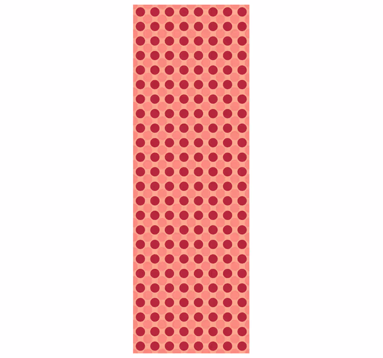 Tapet dormitor fundal geometric simplu cu puncte - TenStickers