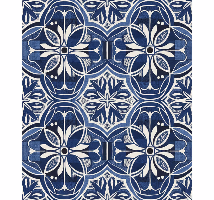 Tapet bleumarin model țesături navy - TenStickers