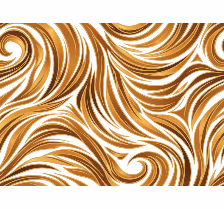 Tapet vintage optic blană aurie (b0ct93y21m) - TenStickers