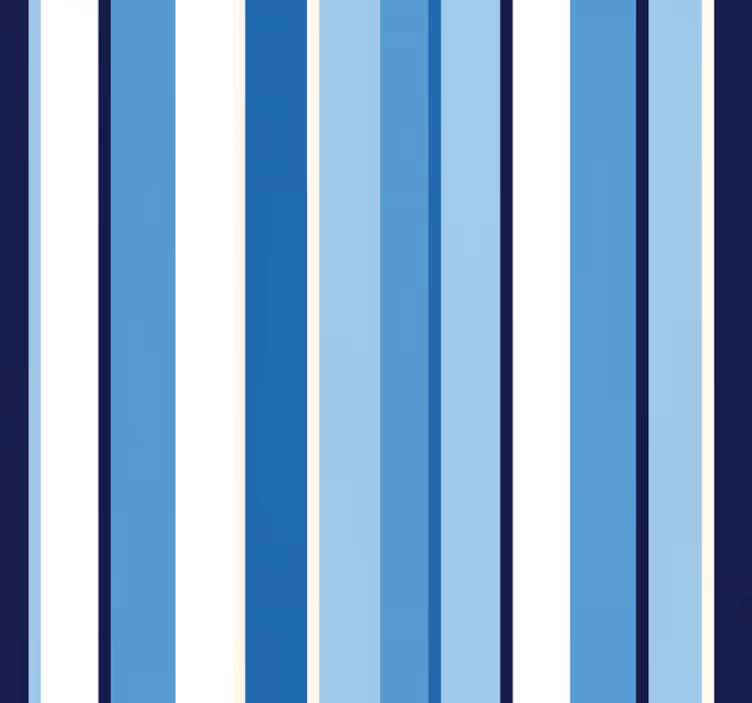 Tapet vertical dungi albastre deschise și închise - TenStickers