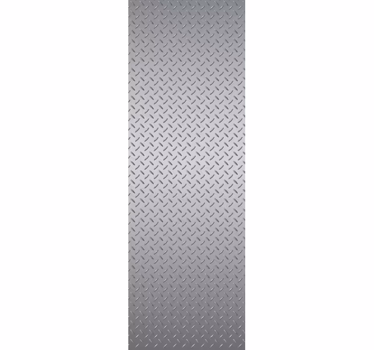 Tapet metal textură oțel inoxidabil - TenStickers