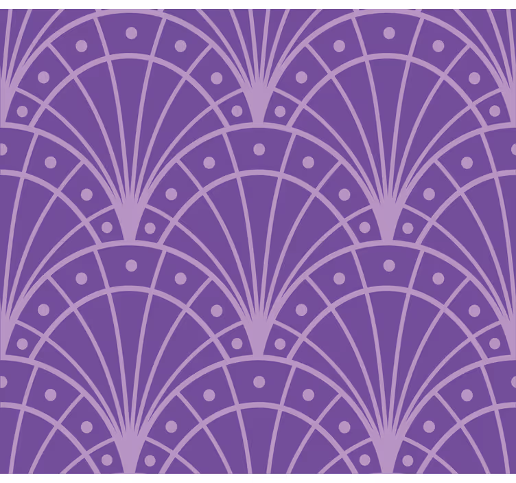 Tapet liliac stil art deco minimalist - TenStickers