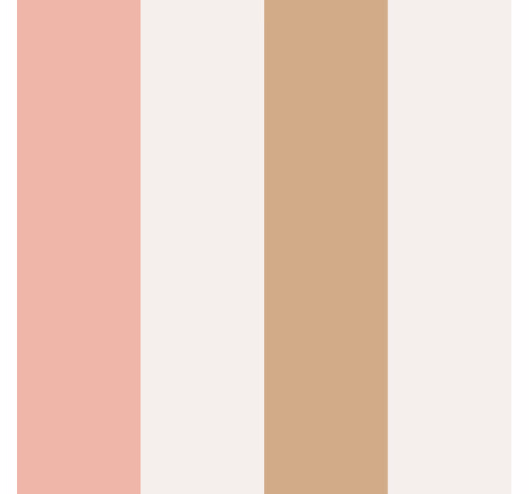 Tapet vertical pastel maro și roz - TenStickers