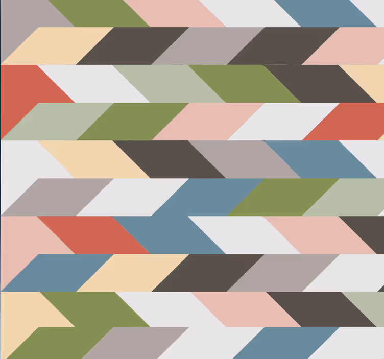 Tapet geometric modern - TenStickers
