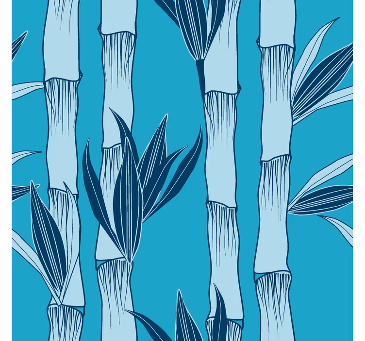 Textura tapet lemn bambus - TenStickers