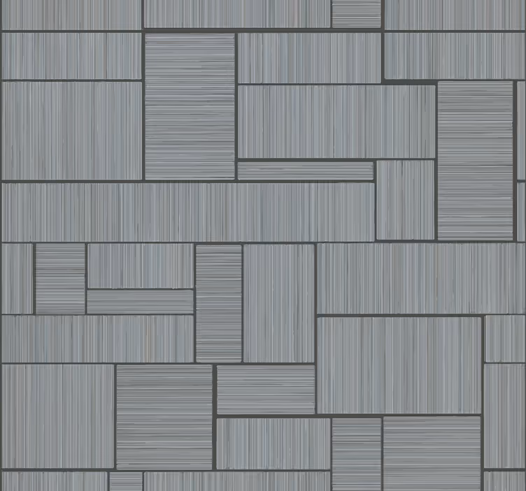 Tapet de piatră de construcție geometrică - TenStickers