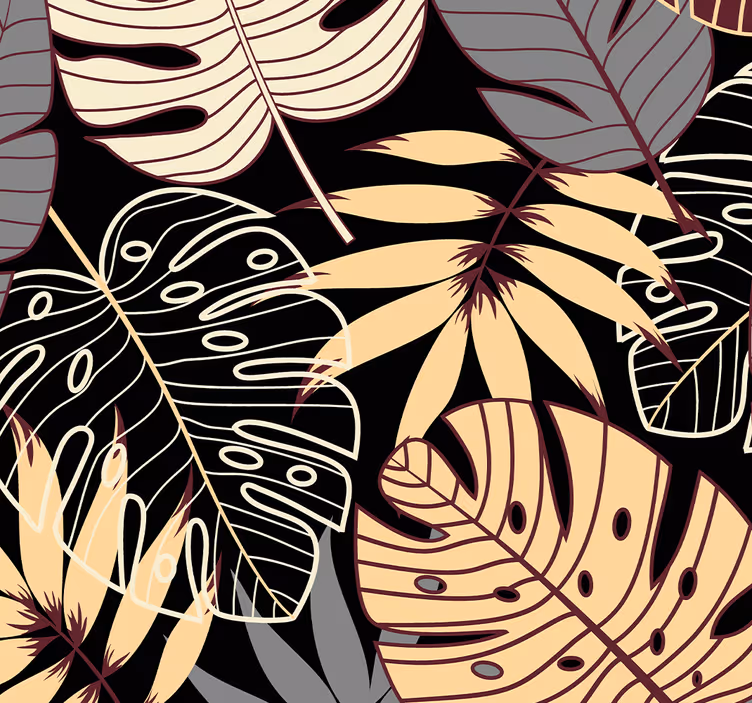 Tapet de jungla tropicala - TenStickers