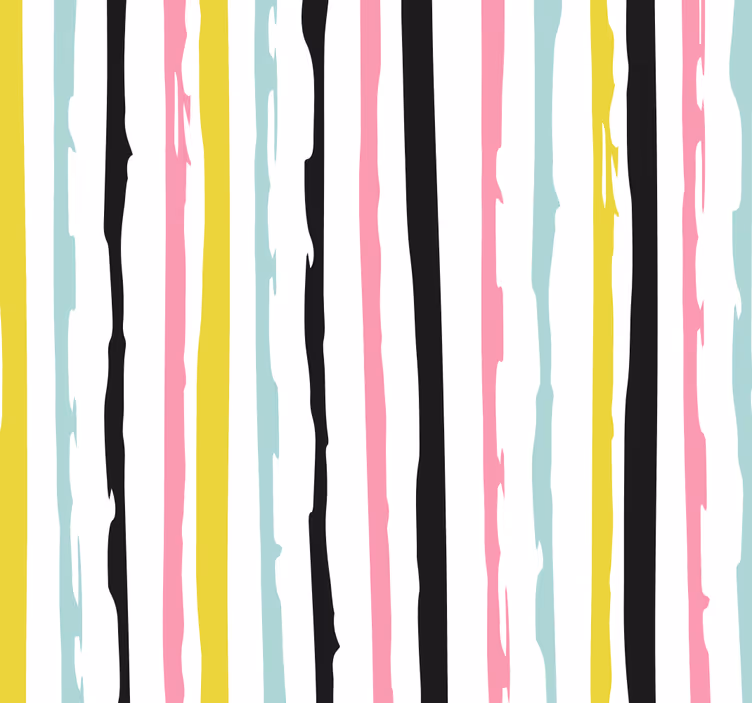 Tapet cu dungi colorate - TenStickers