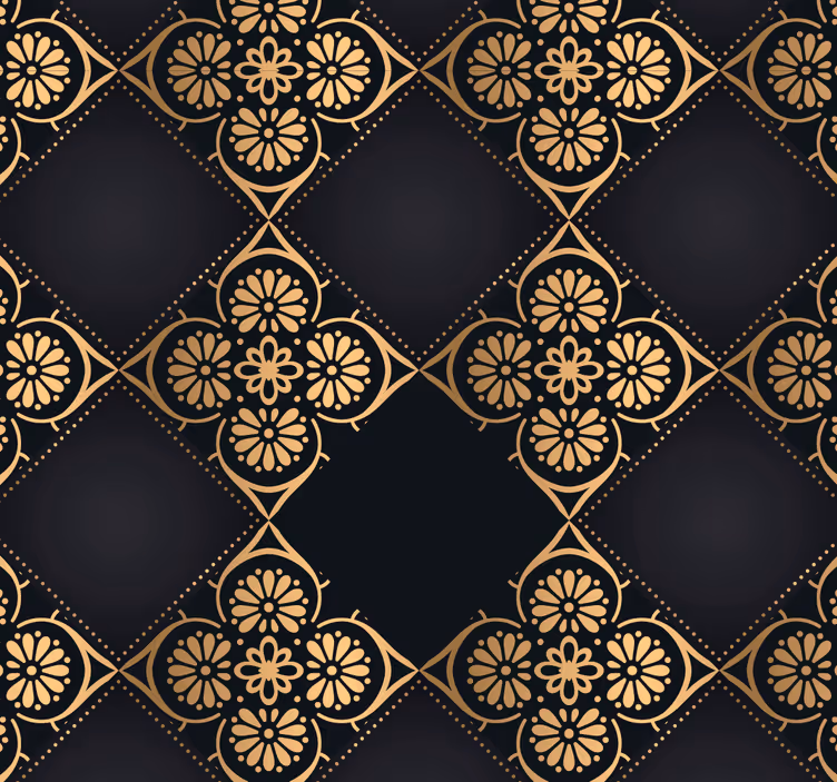 Tapet abstract adorație regală - TenStickers