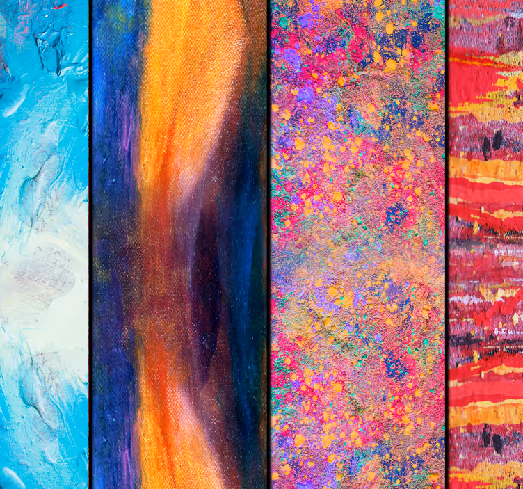 Tapet splash colorat - TenStickers