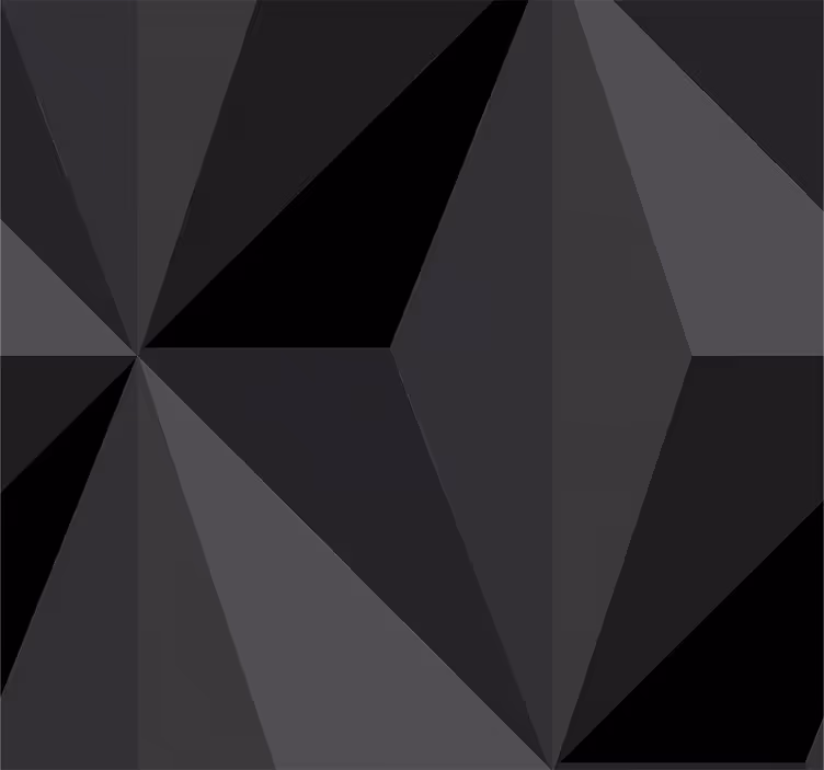 Tapet triunghiuri geometrice triunghi 3d - TenStickers