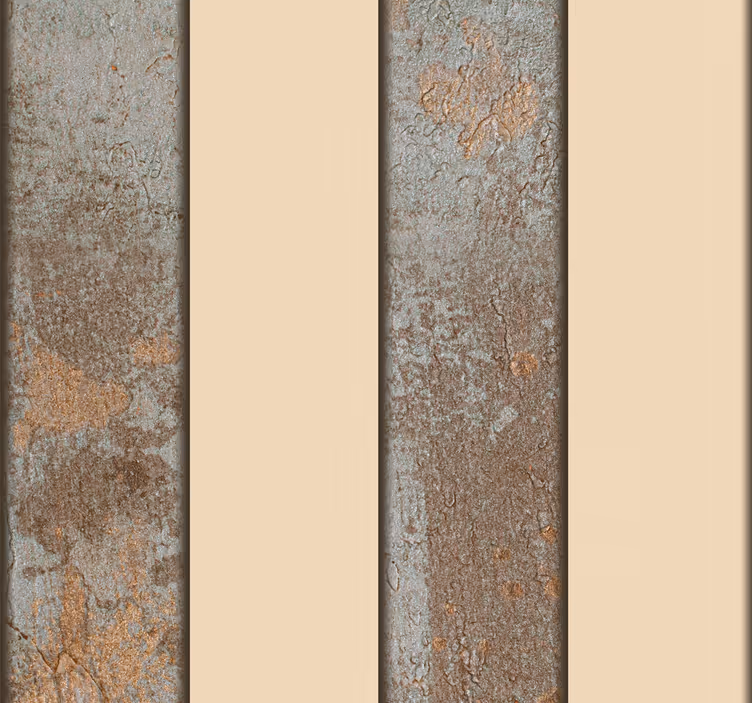 Stilizarea tapetului cu dungi din beton - TenStickers