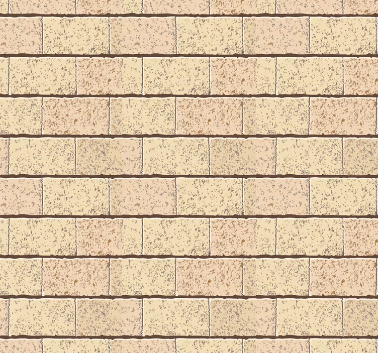 Tapet cărămidă claritatea structurii de cărămidă - TenStickers