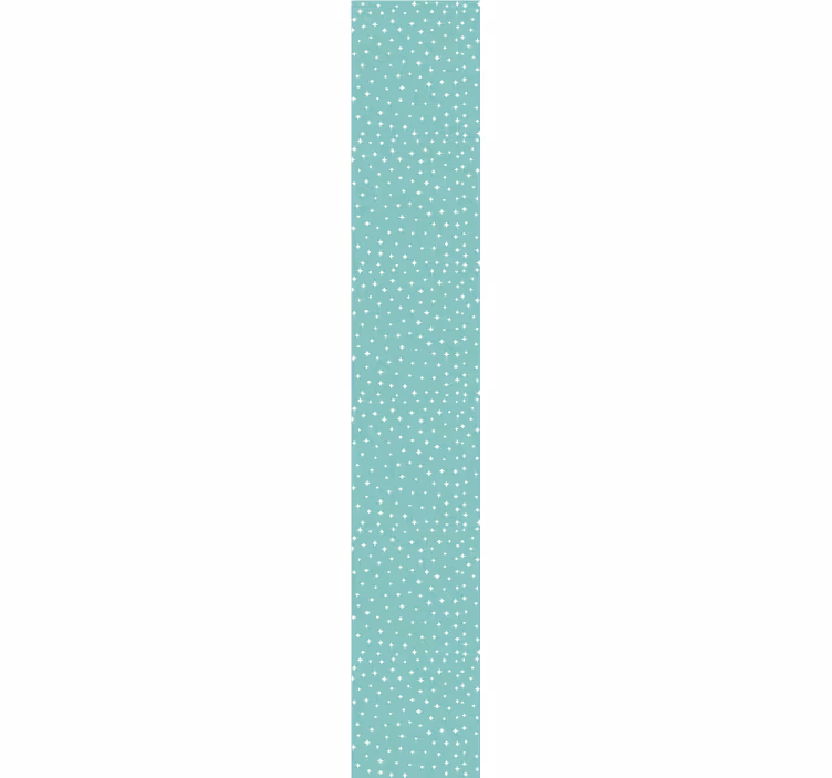 Stele albe pe fundal verde stele tapet - TenStickers