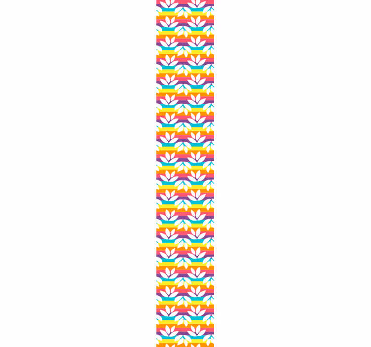 Tapet dormitor motiv plăci tropicale - TenStickers