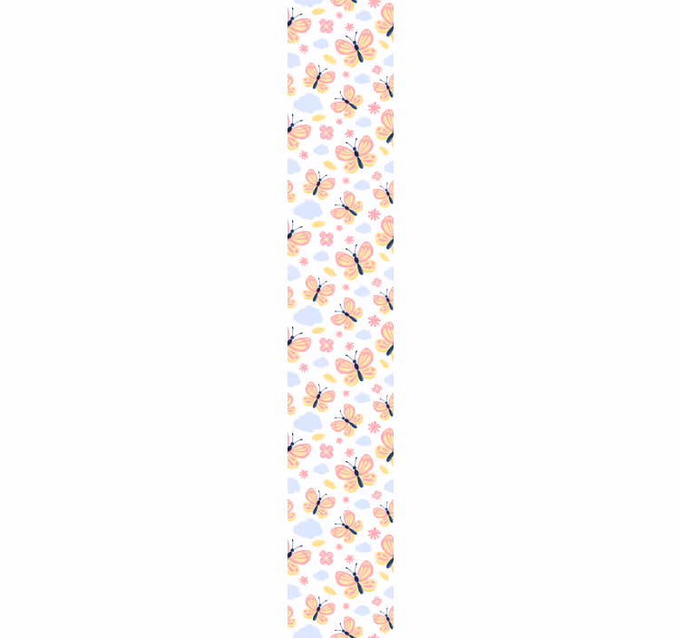 Fluture tapet modele de nor fluture - TenStickers