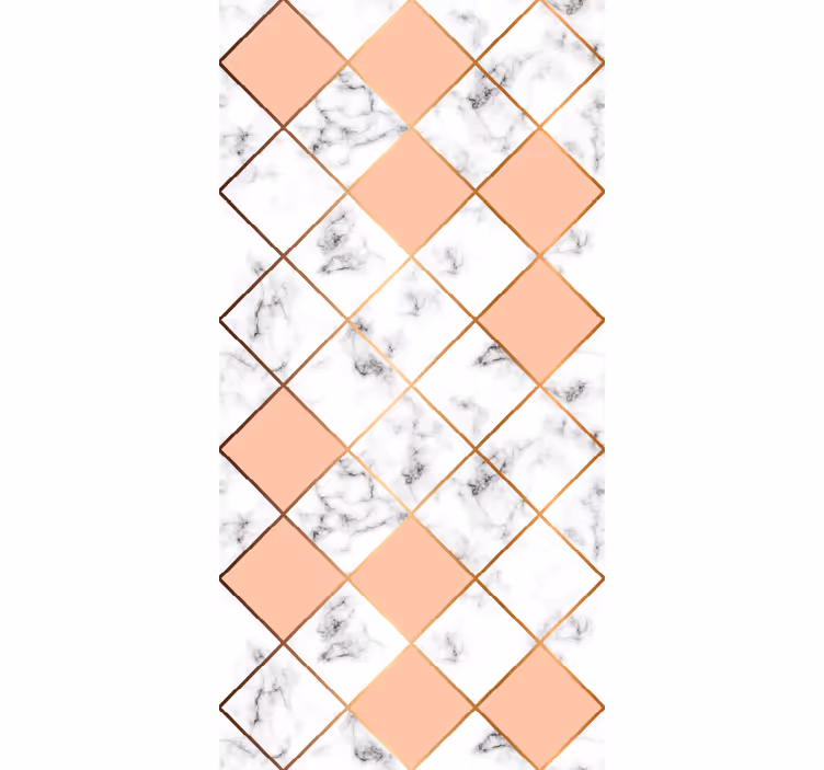 Tapet din piatră ceramică marmură roz piatră - TenStickers