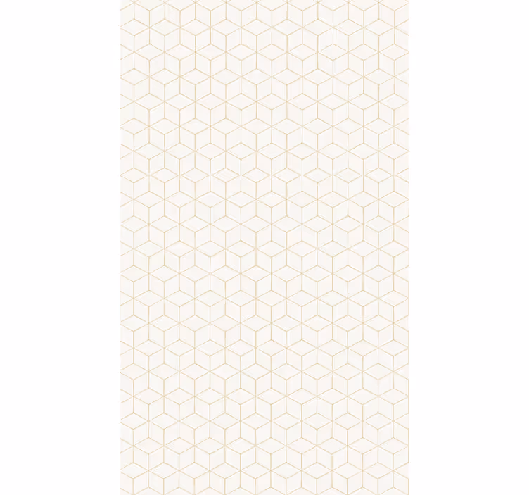 Tapet nud modern în perspectivă geometrică - TenStickers