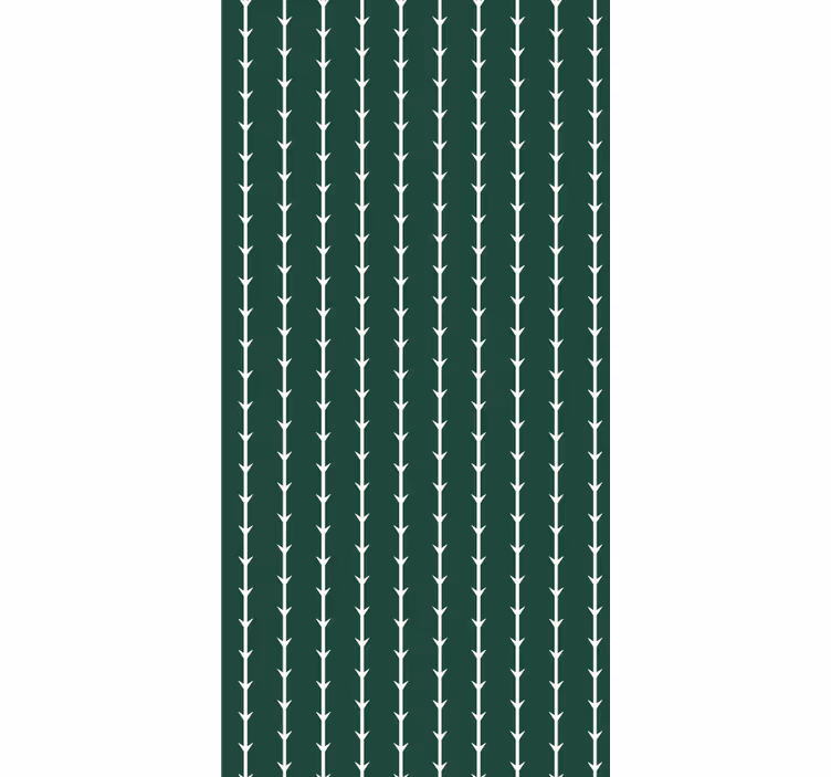 Tapet geometric design geometric din bambus - TenStickers
