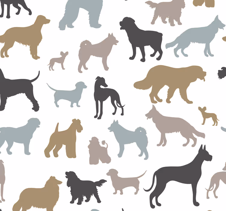 Tapet pentru animale de rasă de câine - TenStickers