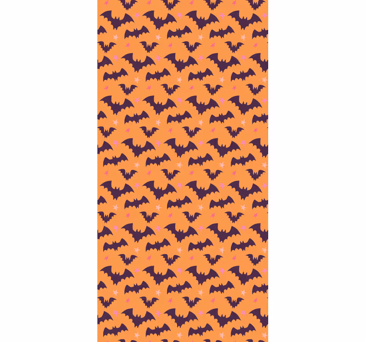 Tapet Halloween model de liliac - TenStickers