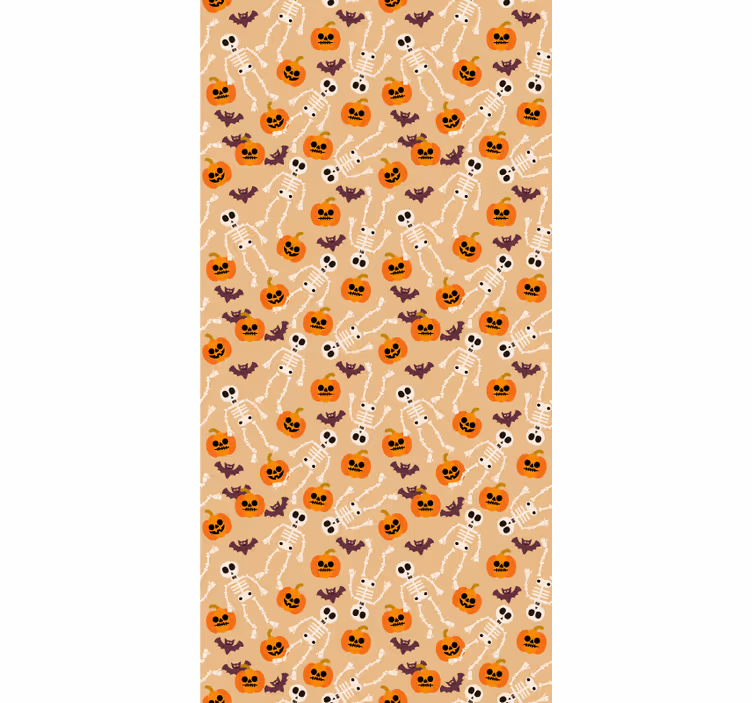 Tapet Halloween model înfricoșător de halloween - TenStickers