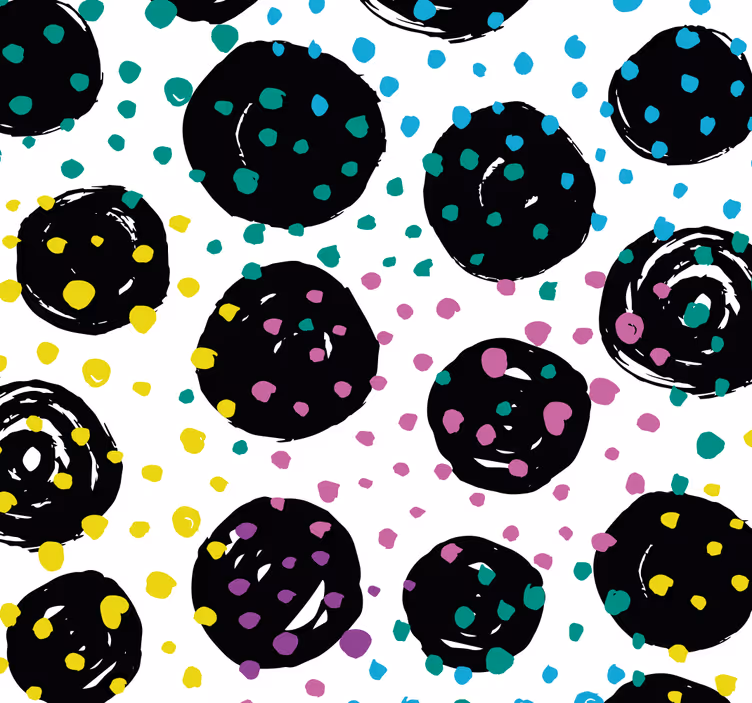Tapet elegant cu puncte moderne - TenStickers