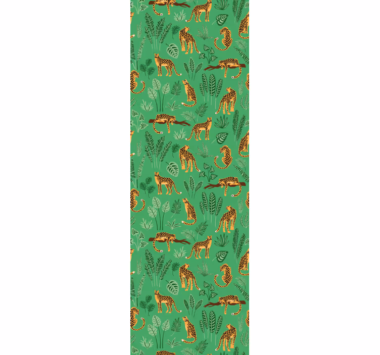 Tapet de animale motivul faunei de safari - TenStickers