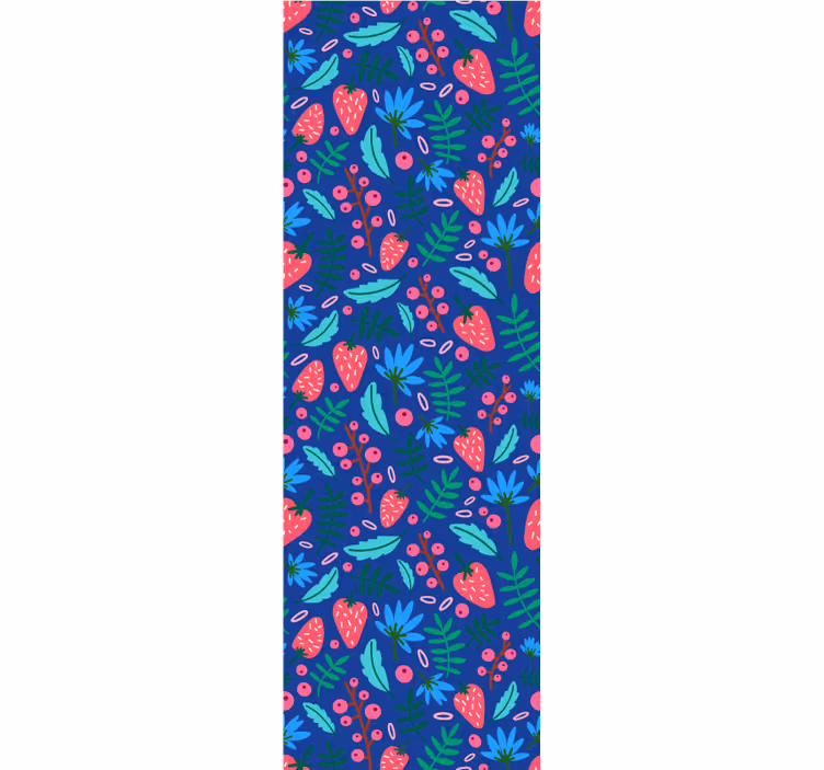 Tapet de frunze modele botanice florale - TenStickers