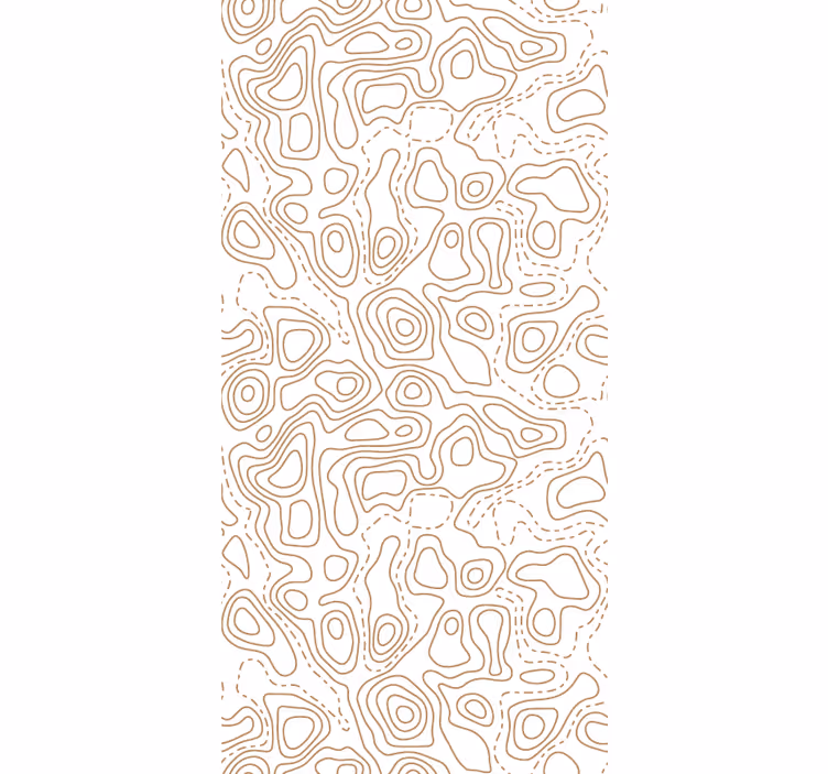 Tapet abstract contururi abstracte - TenStickers