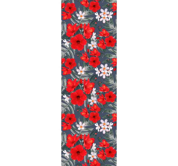 Tapet de nunta cu model floral - TenStickers