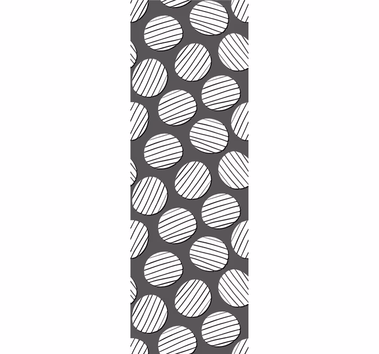 Tapet geometric model de cerc geometric - TenStickers