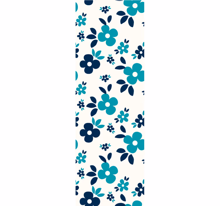 Tapet de pepinieră design de pepinieră florală - TenStickers