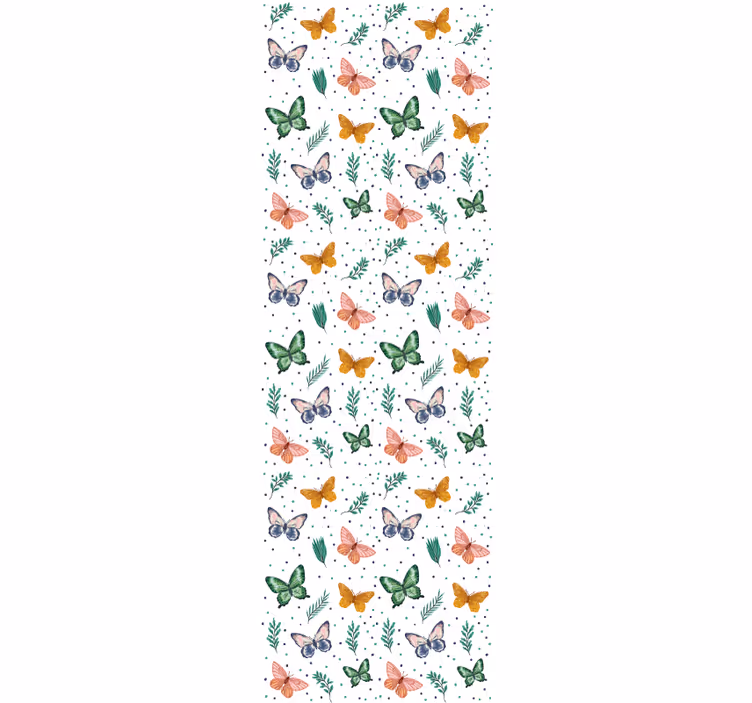 Fluture tapet fluture împrăștiat - TenStickers