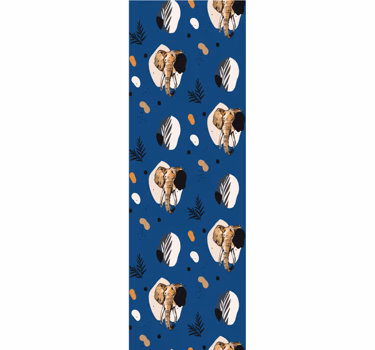 Elefant tapet motiv safari - TenStickers