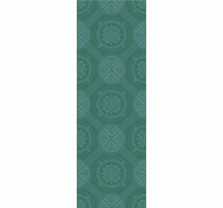 Tapet ornamental medalion ornat - TenStickers