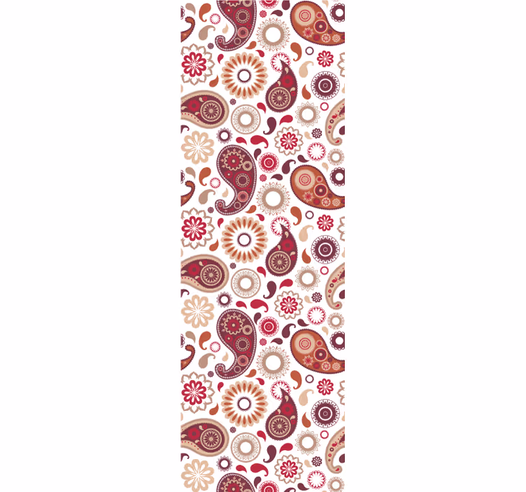 Tapet ornamental motiv paisley - TenStickers