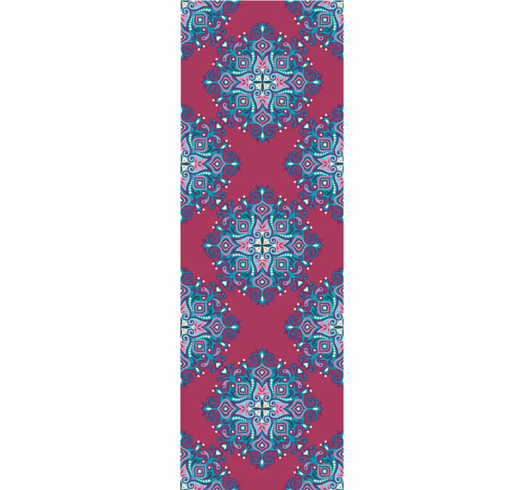 Tapet ornamental model mandala - TenStickers