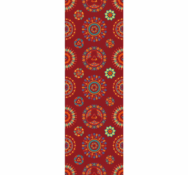 Tapet floral model de mandala ornamentat - TenStickers