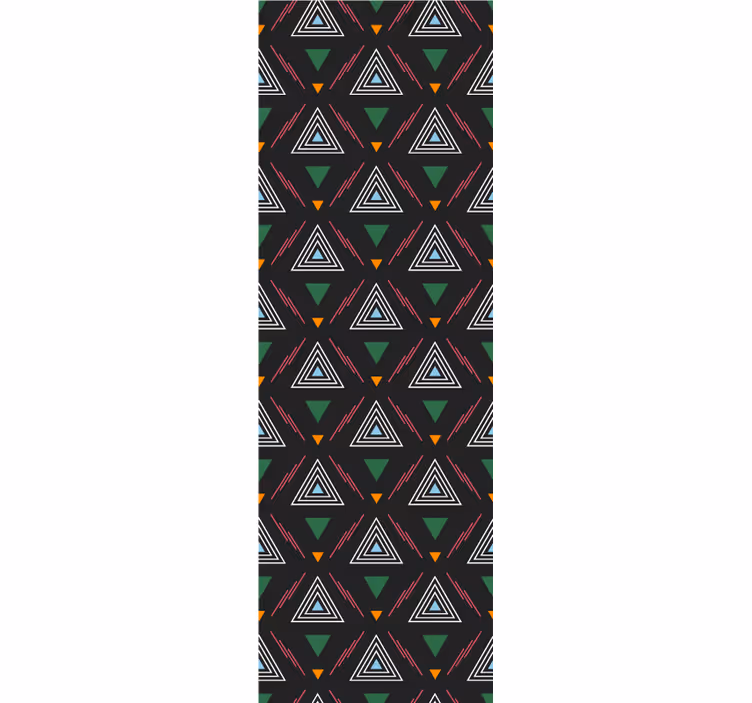 Tapet triunghiuri tribale boho - TenStickers