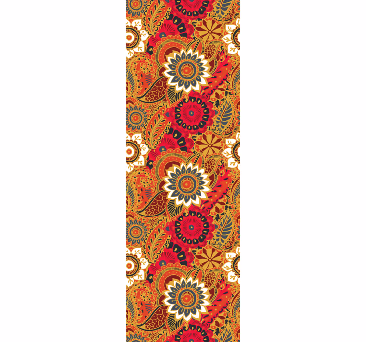 Tapet ornamental inspirat din mandala - TenStickers