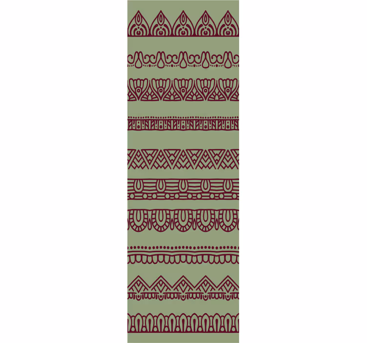 Tapet ornamental modele de chenar ornamentate - TenStickers