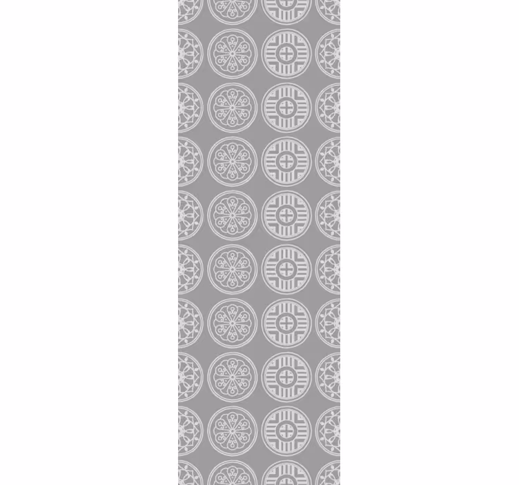 Tapet ornamental medalioane ornate - TenStickers