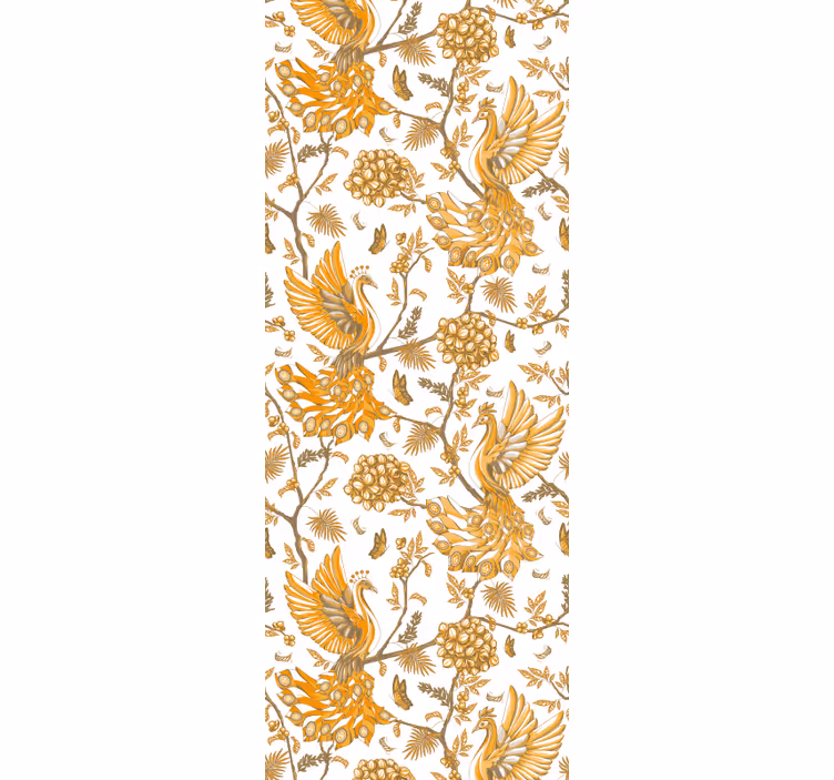 Tapet floral motiv botanic floral - TenStickers